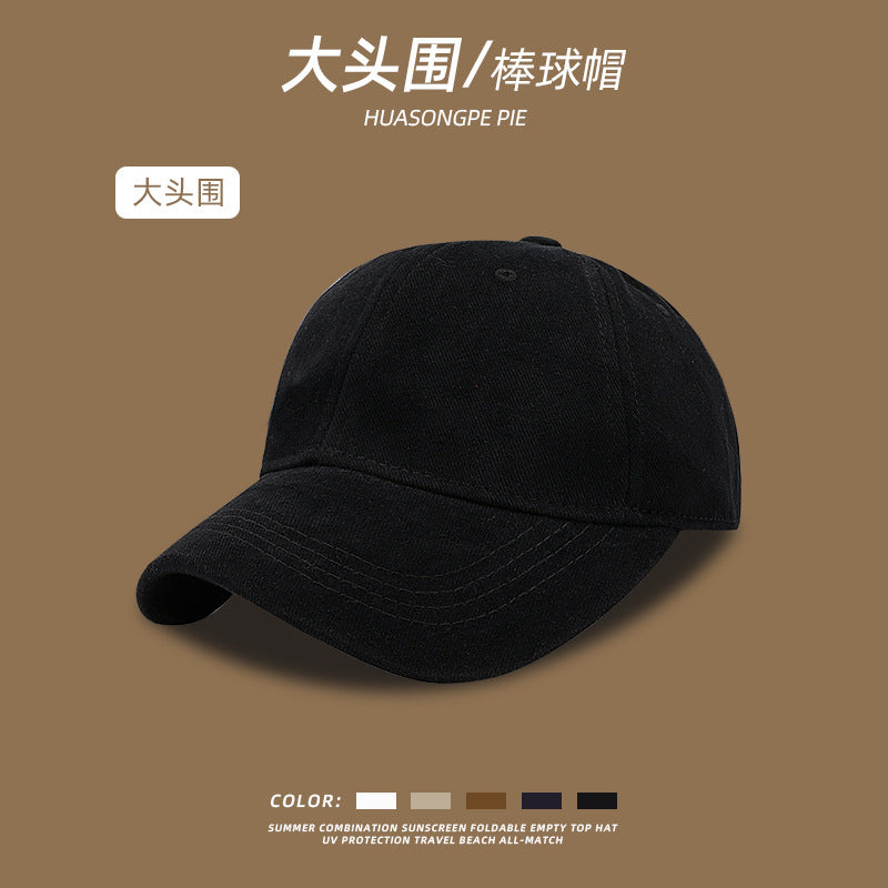 Wholesale Plain Large Head Pure Cotton Baseball